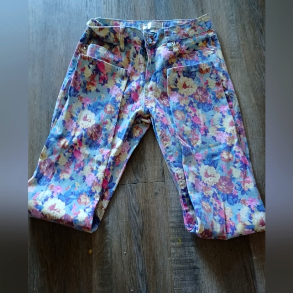 Giddy Up Glamour Floral Jeans